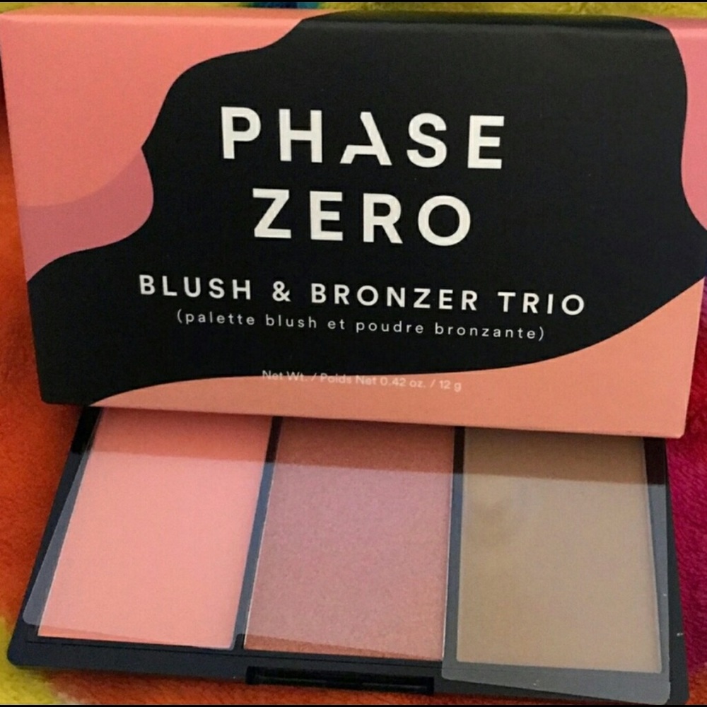 Phase Zero Blush and Bronzer Trio / Versatile / NIB / Boutique - Picture 3 of 6